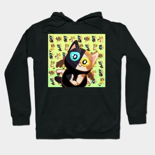 Lucchi the Chimera in a onesie Hoodie